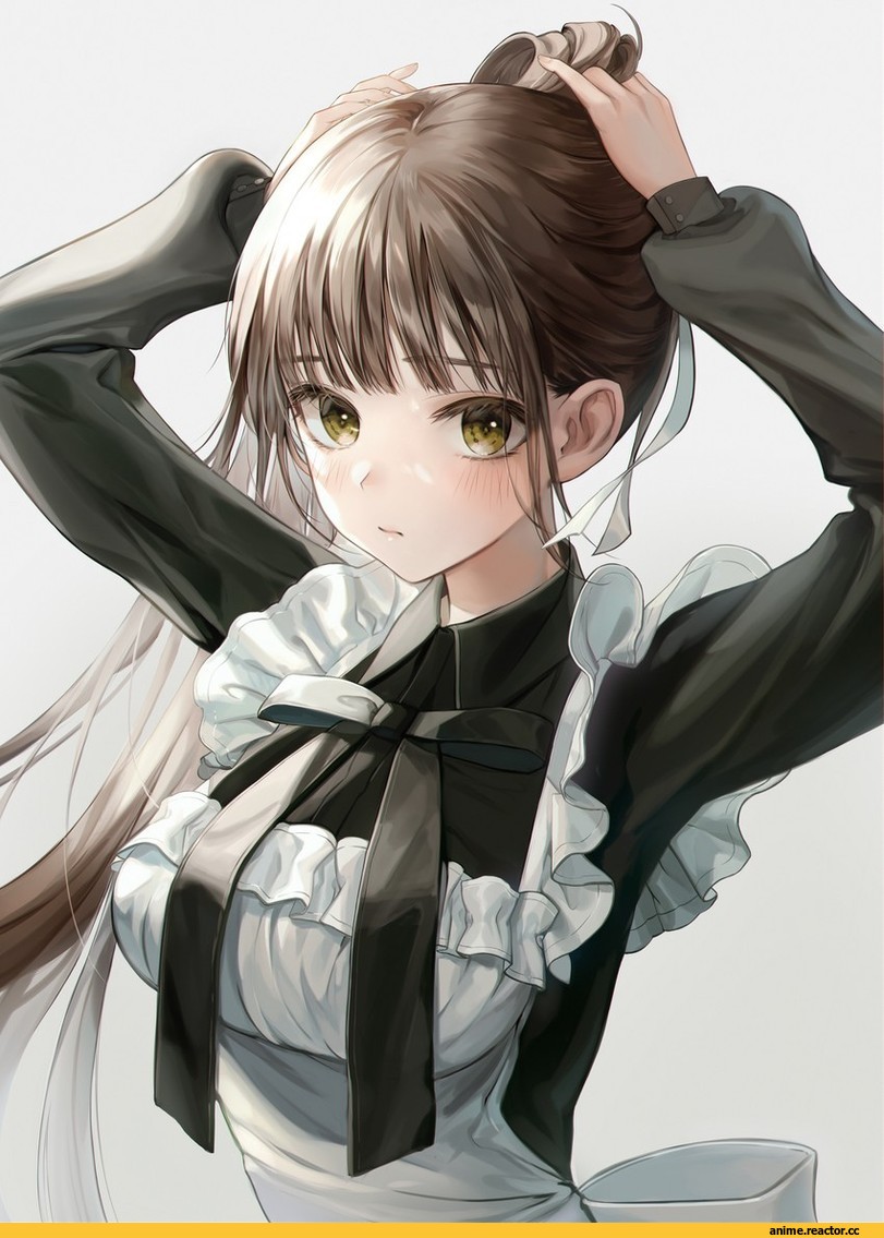 Anime Art, artist, Anime Original, Maid, minncn, Anime