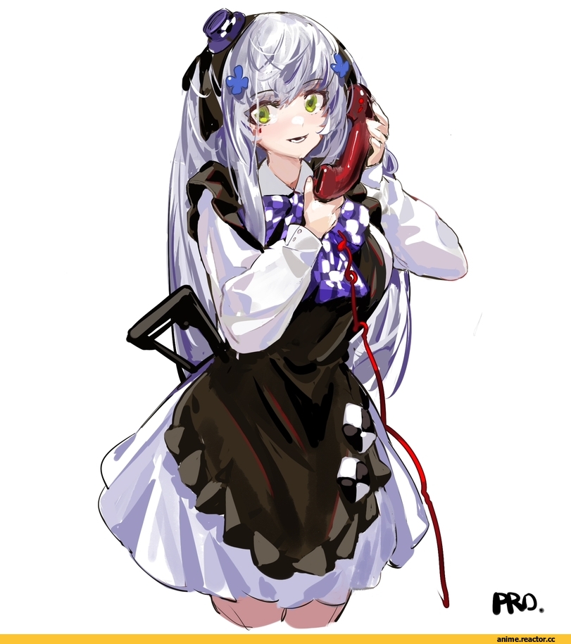HK416 (Girls Frontline), Girls Frontline, Maid, PROSSSS, Anime