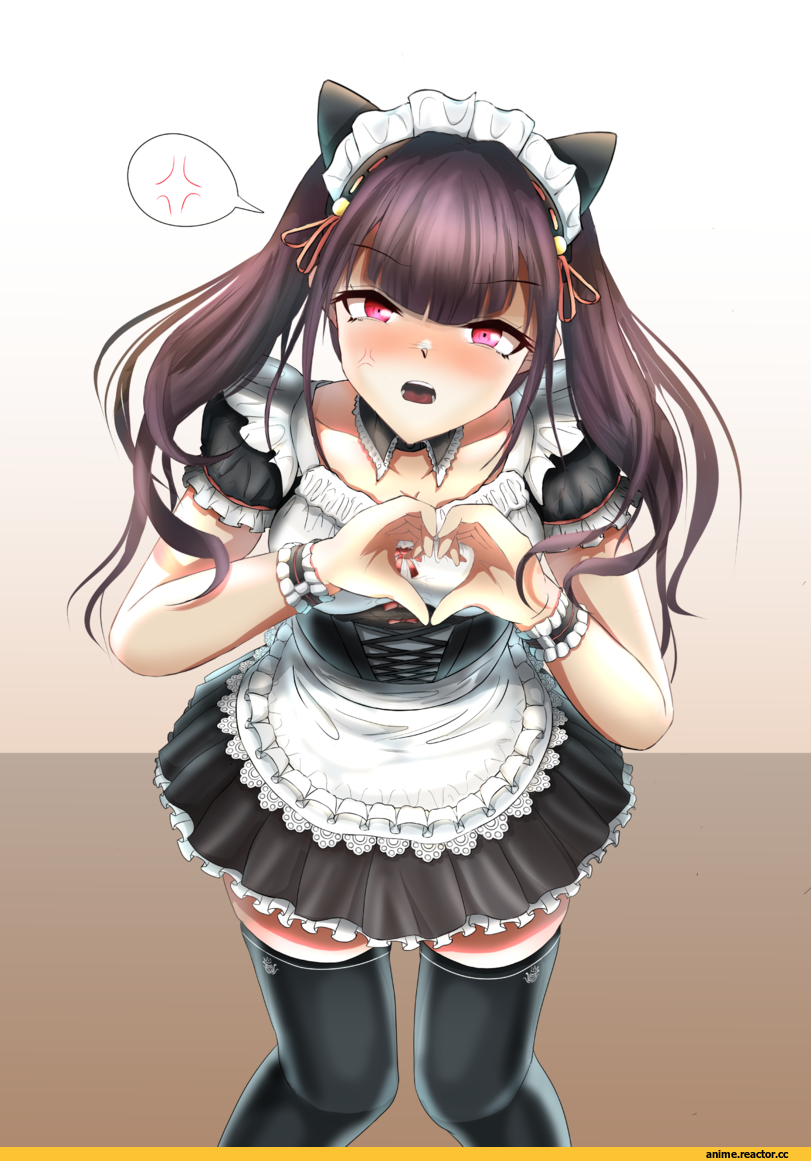 Anime Art, artist, naru (ul), Maid, Anime
