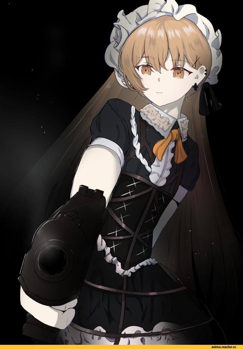 PPK (Girls Frontline), Girls Frontline, Maid, 狐目, Anime