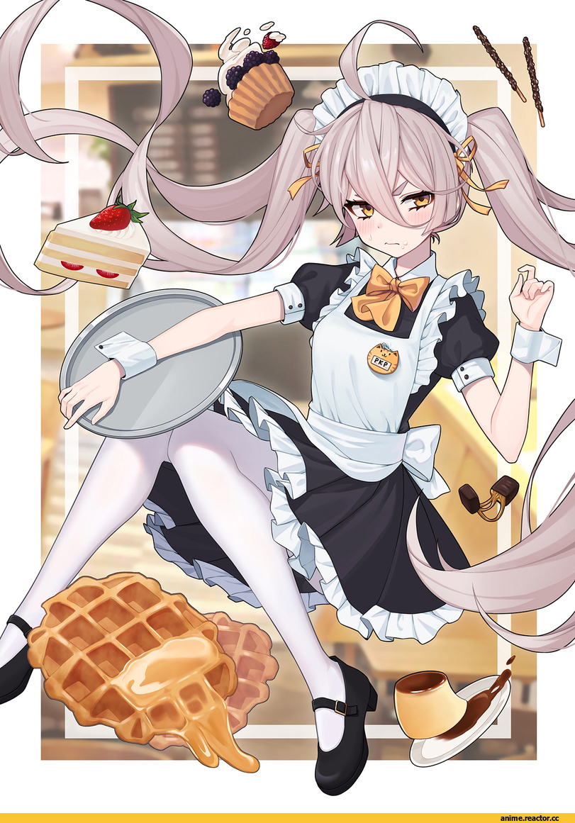 Girls Frontline, child (isoliya), PKP (Girls Frontline), Maid, Anime