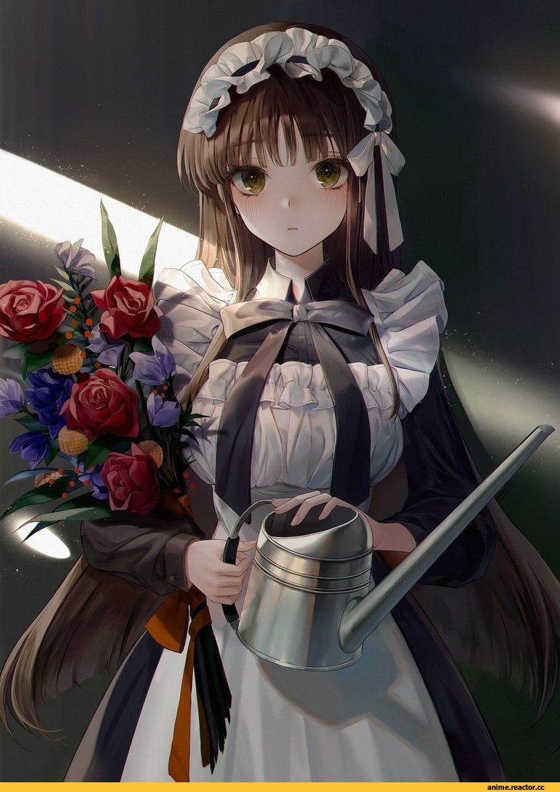 Anime Art, artist, Anime Original, Maid, minncn, Anime