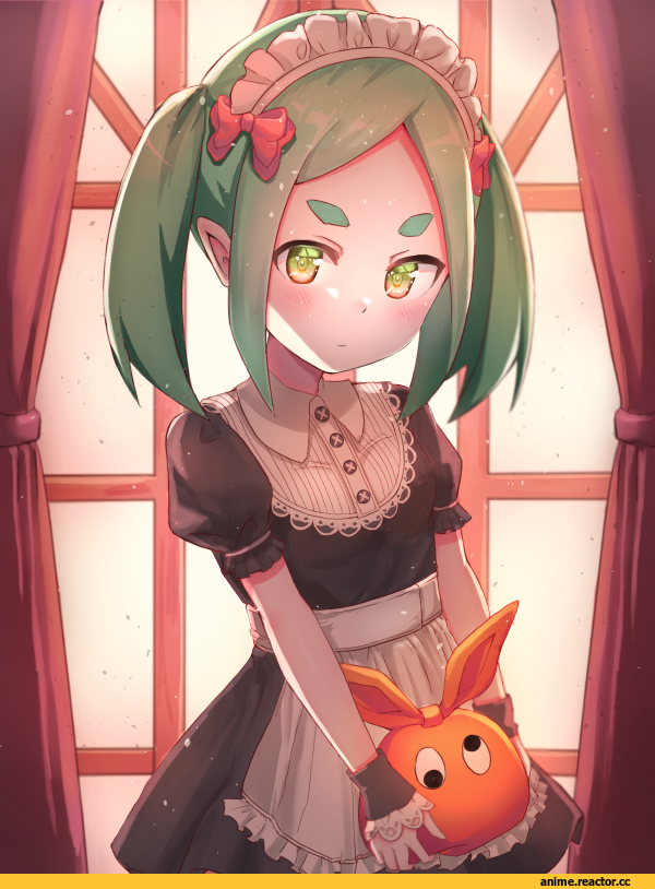 Ononoki Yotsugi, Monogatari (Series), Maid, Anime