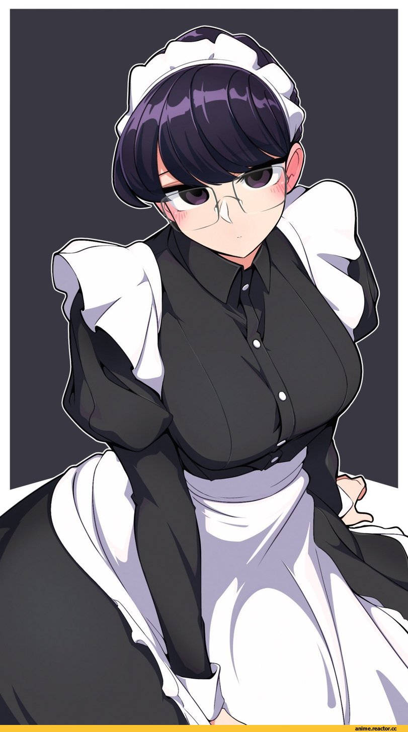 Komi-san wa Comyushou desu, komi shouko, Lecca_aisu, Maid, Anime