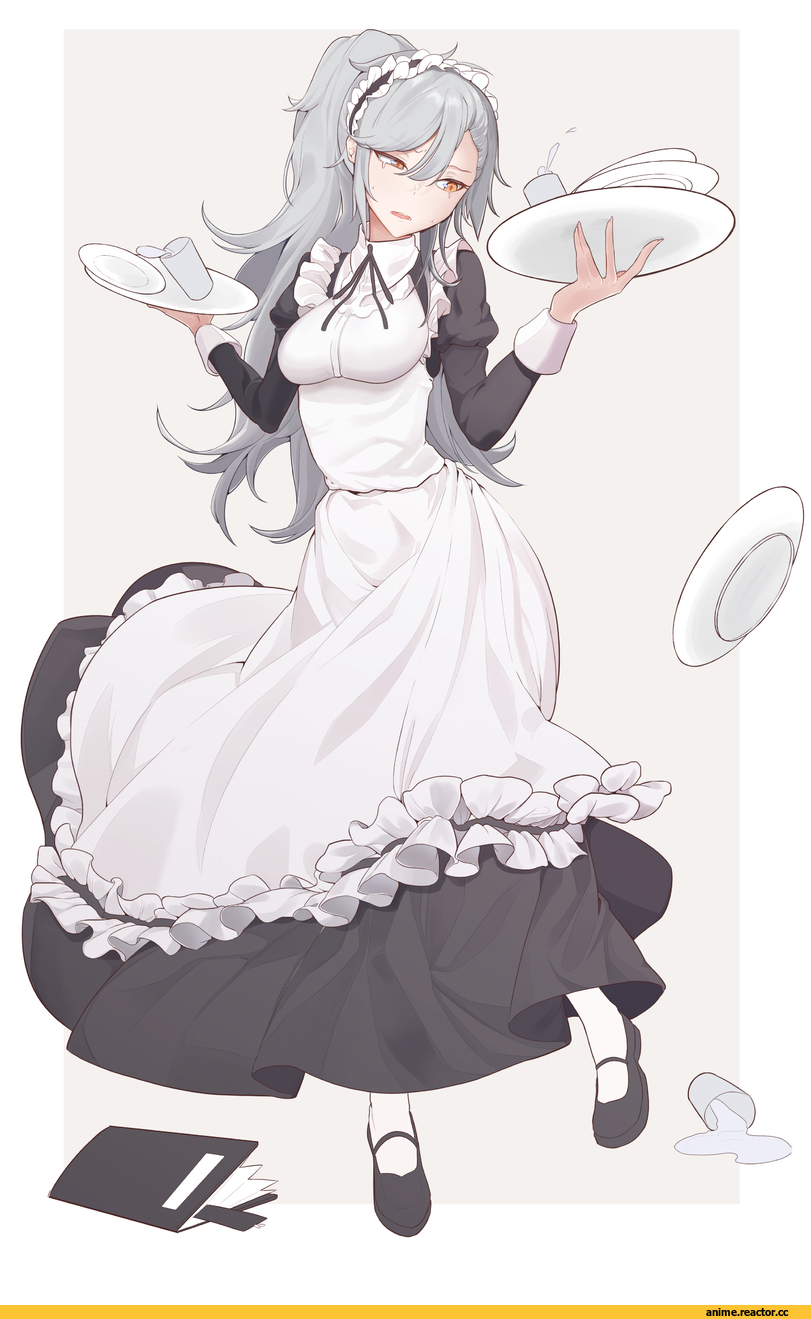 Girls Frontline, gepard m1 (girls frontline), orn, Maid, Anime