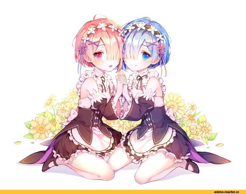 Rem (re zero), Re Zero Kara Hajimeru Isekai Seikatsu, Ram (Re Zero), ha youn, Anime