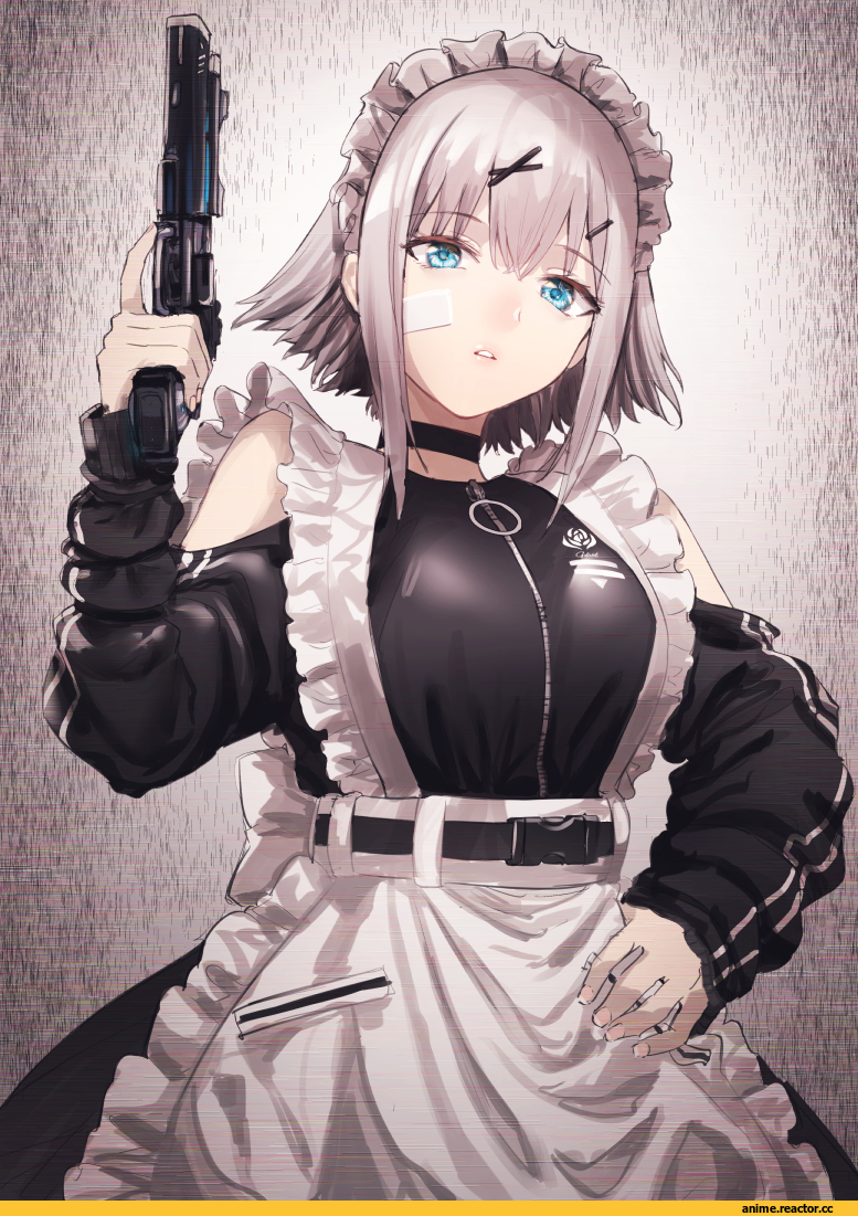 Anime Art, artist, Anime Original, опасные няши, Maid, rin (028ilc), Anime