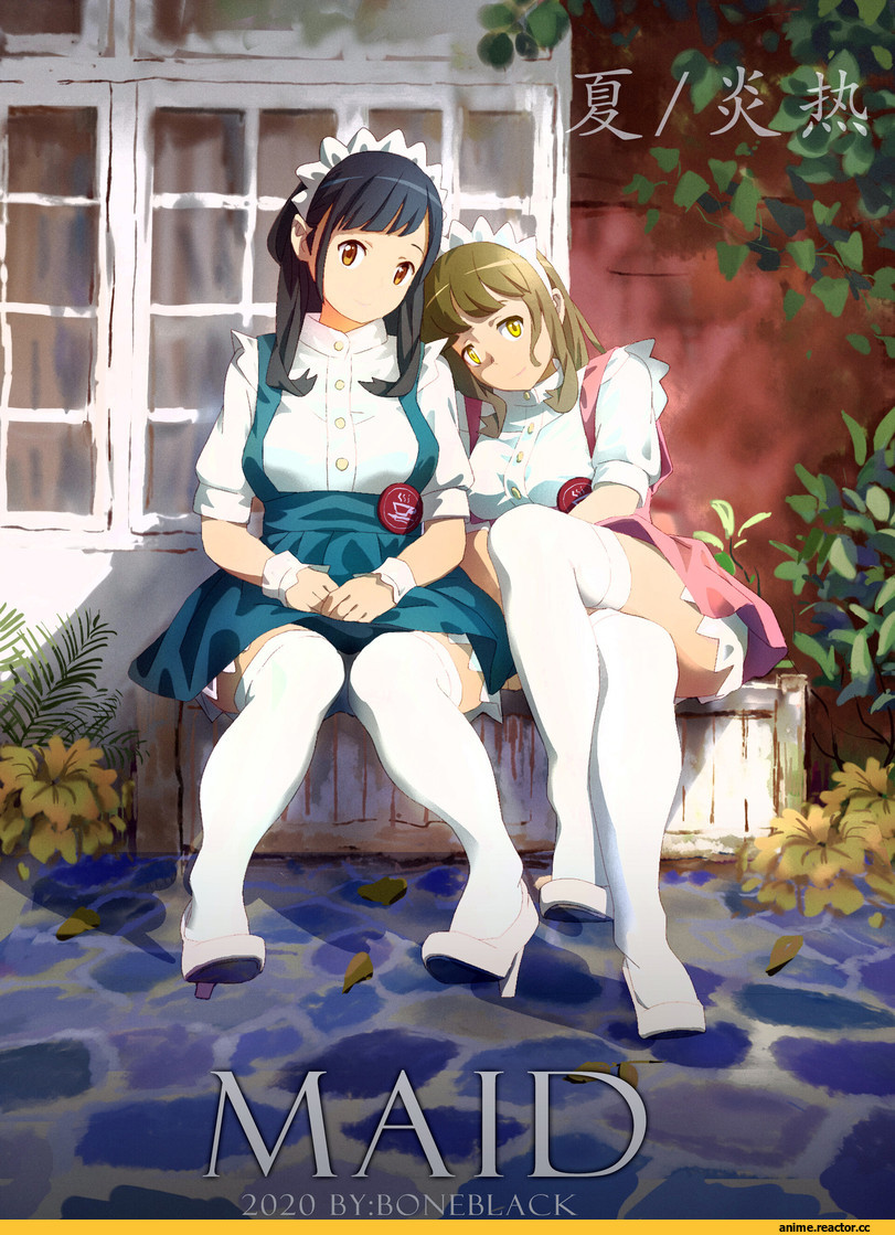Anime Original, Maid, BONE BLACK, Anime
