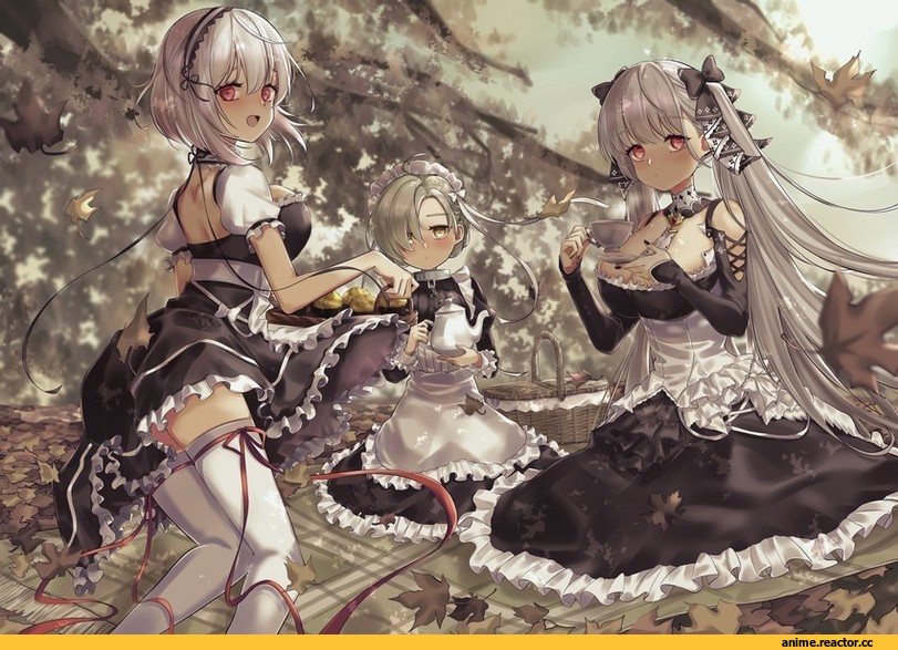 Azur Lane, Formidable (Azur Lane), Sirius (Azur Lane), Sheffield (Azur Lane), Maid, Anime