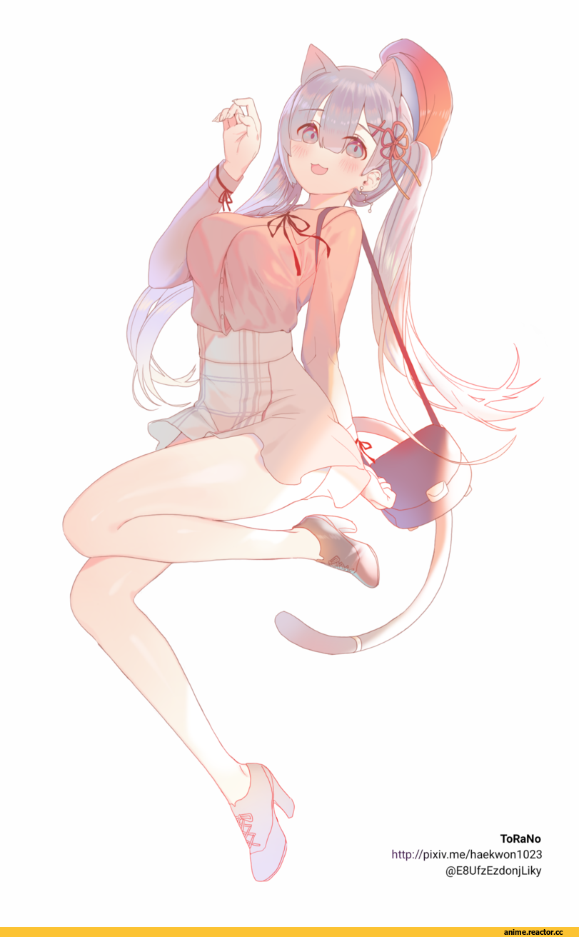 Re Zero Kara Hajimeru Isekai Seikatsu, Rem (re zero), nekomimi, Animal Ears, torano, Anime