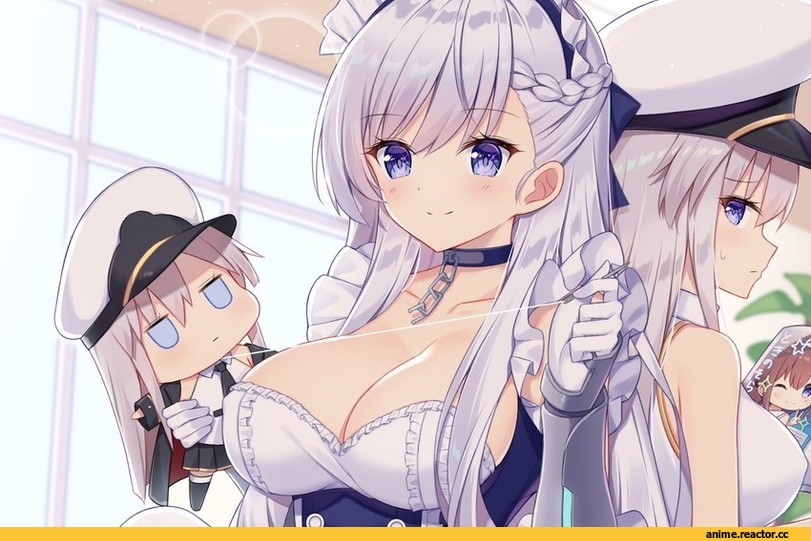 Azur Lane, Enterprise (Azur Lane), Belfast (Azur Lane), Maid, Anime