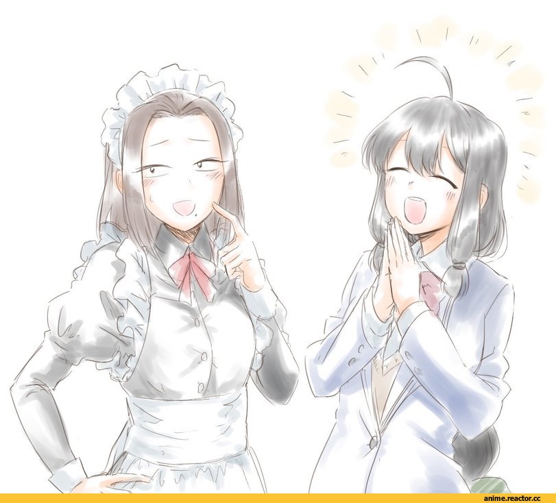 Komi-san wa Comyushou desu, mitsugu, Onemine Nene, Otori Kaede, Maid, Anime