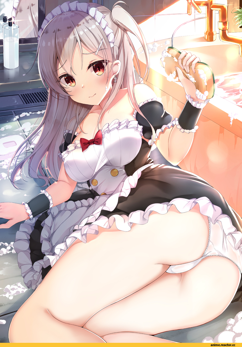 hiiragi ringo, Anime Art, artist, AO, Anime Ero Pantsu, Anime Ero, Anime Ero Ass, Maid, Anime
