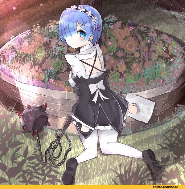 Re Zero Kara Hajimeru Isekai Seikatsu, Rem (re zero), Anime Art, Anime