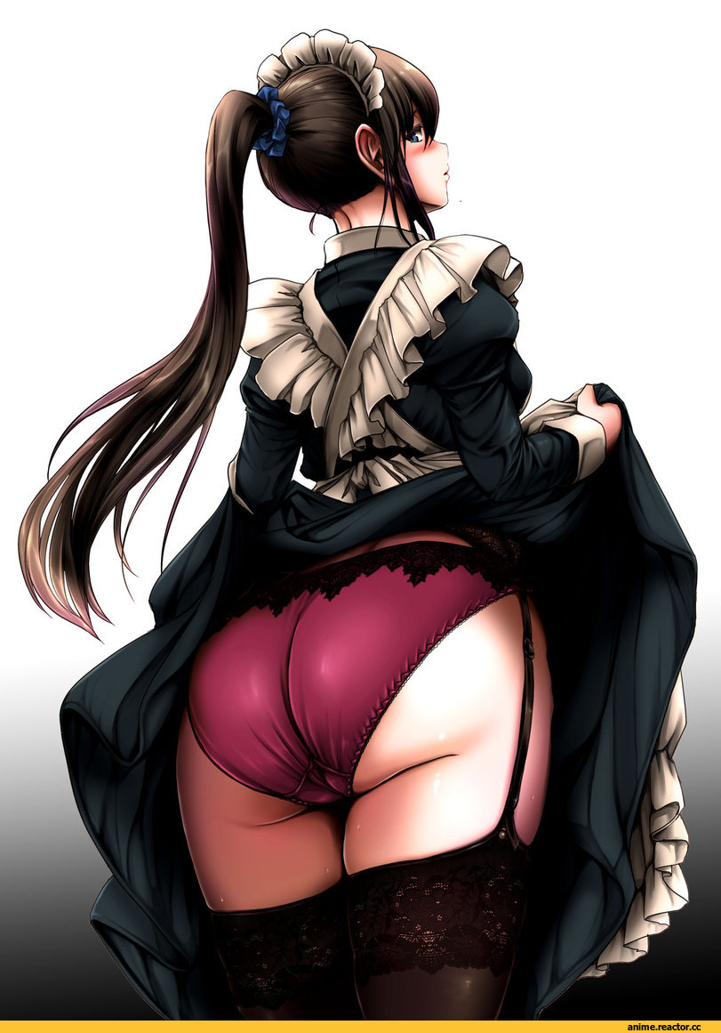 arekishi raiho, Anime Art, artist, AO, Anime Ero Pantsu, Anime Ero, Anime Ero Ass, Maid, Anime
