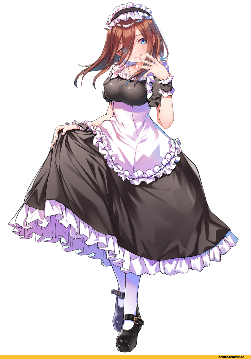 Nakano Miku, Go-Toubun no Hanayome, wachiroku (masakiegawa86), Maid, Anime