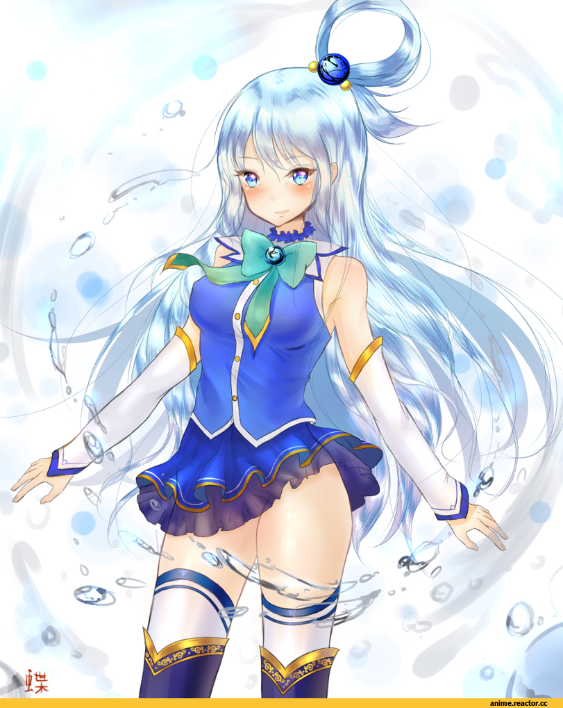 KonoSuba, Aqua (KonoSuba), queencho, Anime