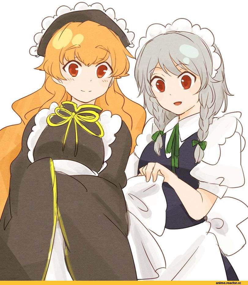 Touhou Project, Izayoi Sakuya, Junko (Touhou), Maid, Anime
