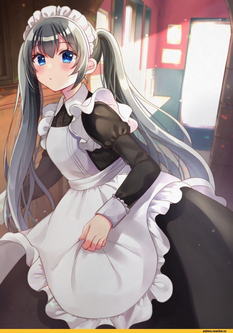 AO, Anime Art, artist, Maid, Minami Saki, Anime
