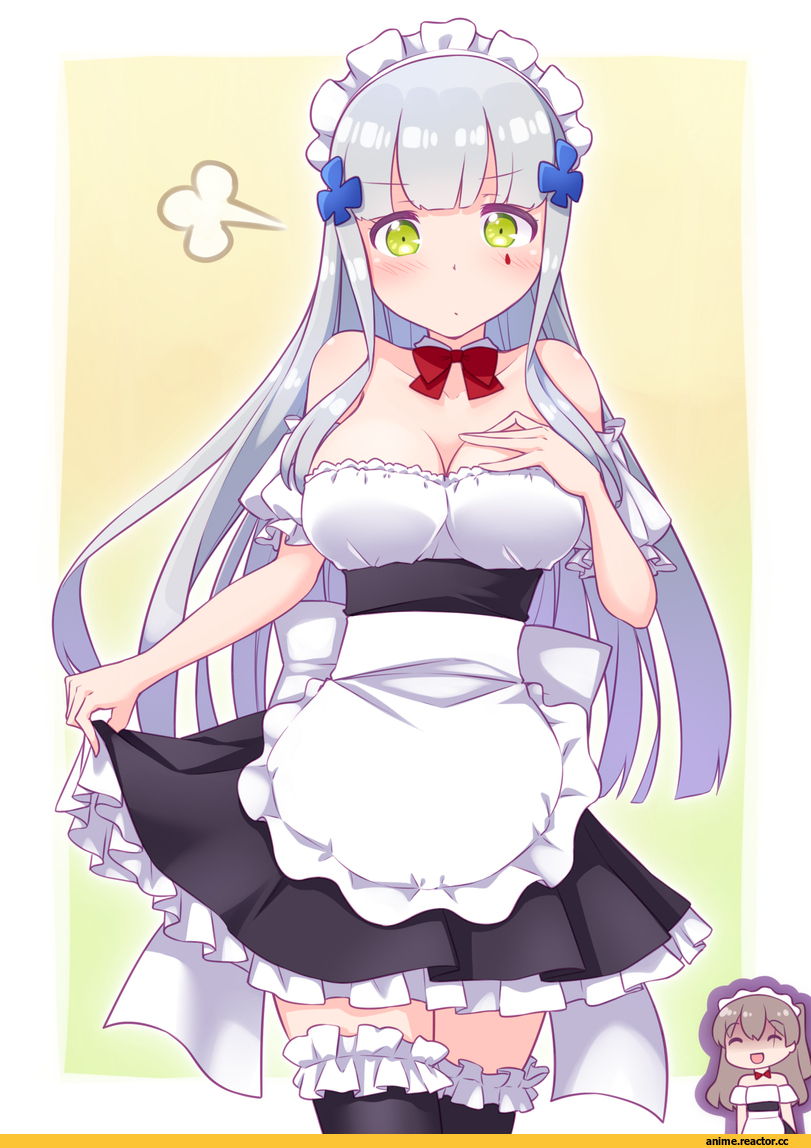 HK416 (Girls Frontline), Girls Frontline, Maid, haradaiko (arata himeko), Anime