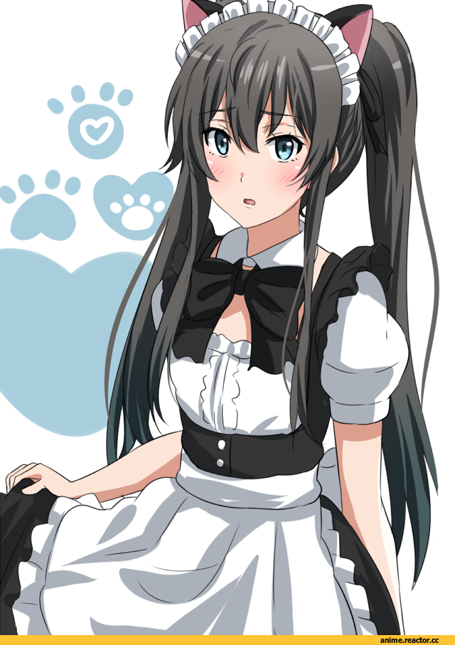 Yukinoshita Yukino, OreGairu, Maid, Animal Ears, d_recolors, Anime