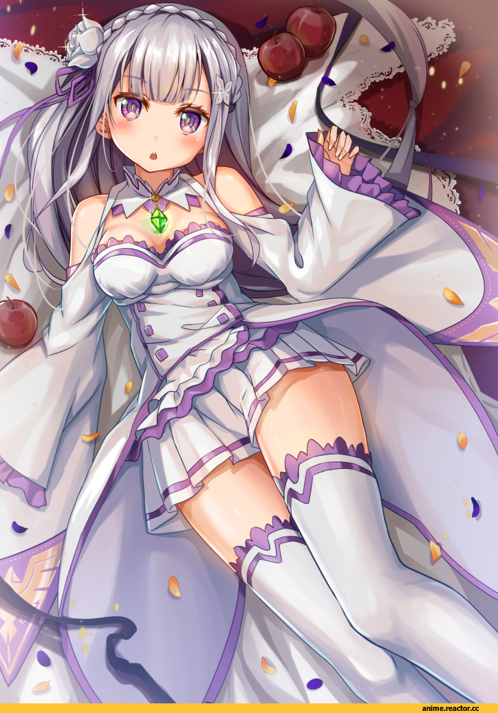 Emilia (re zero), Re Zero Kara Hajimeru Isekai Seikatsu, Yuuki Yui, Anime