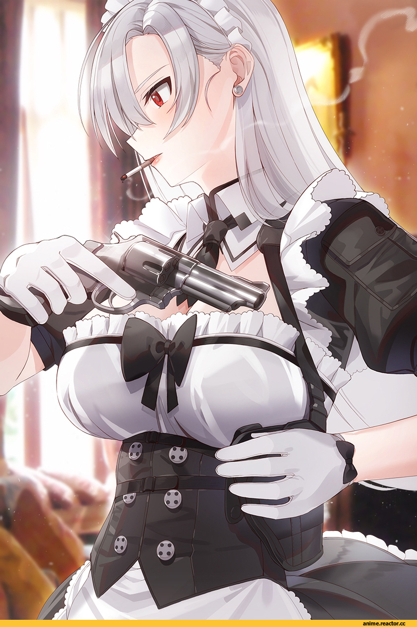 kfr (artist), Anime Art, artist, AO, Maid, Anime