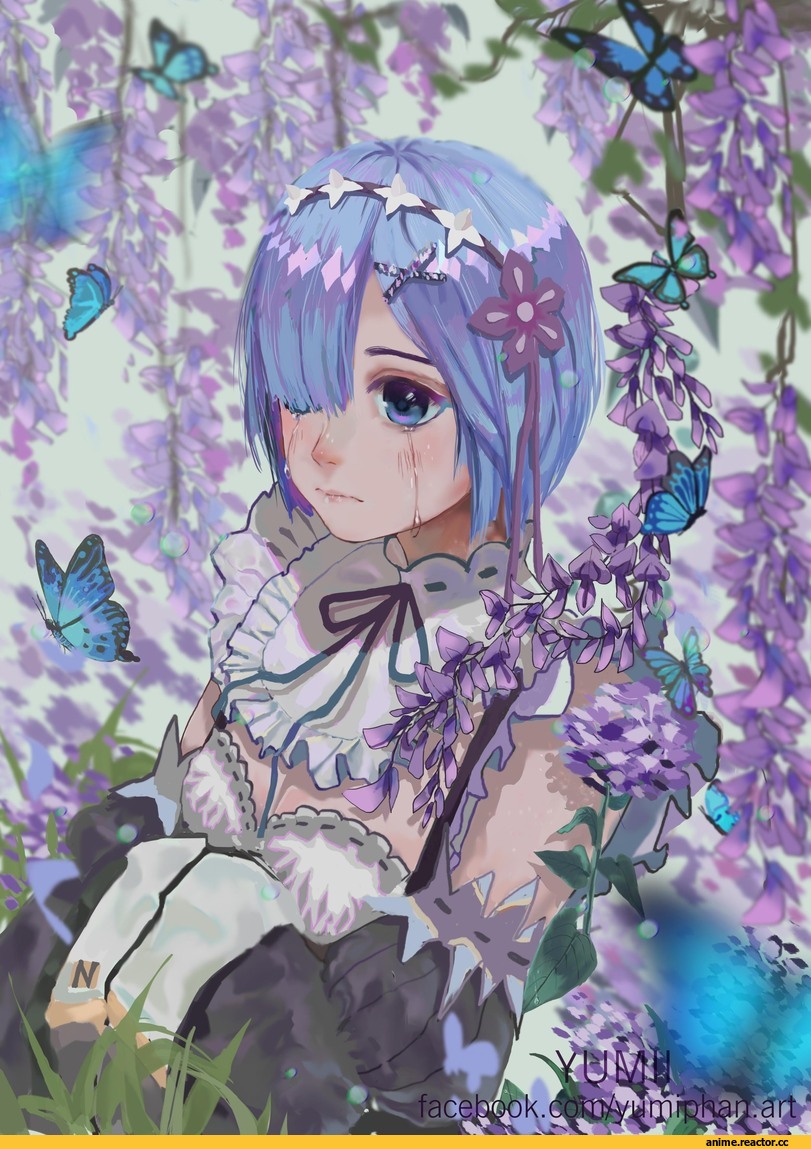 Re Zero Kara Hajimeru Isekai Seikatsu, Rem (re zero), Yumi ashza, Anime
