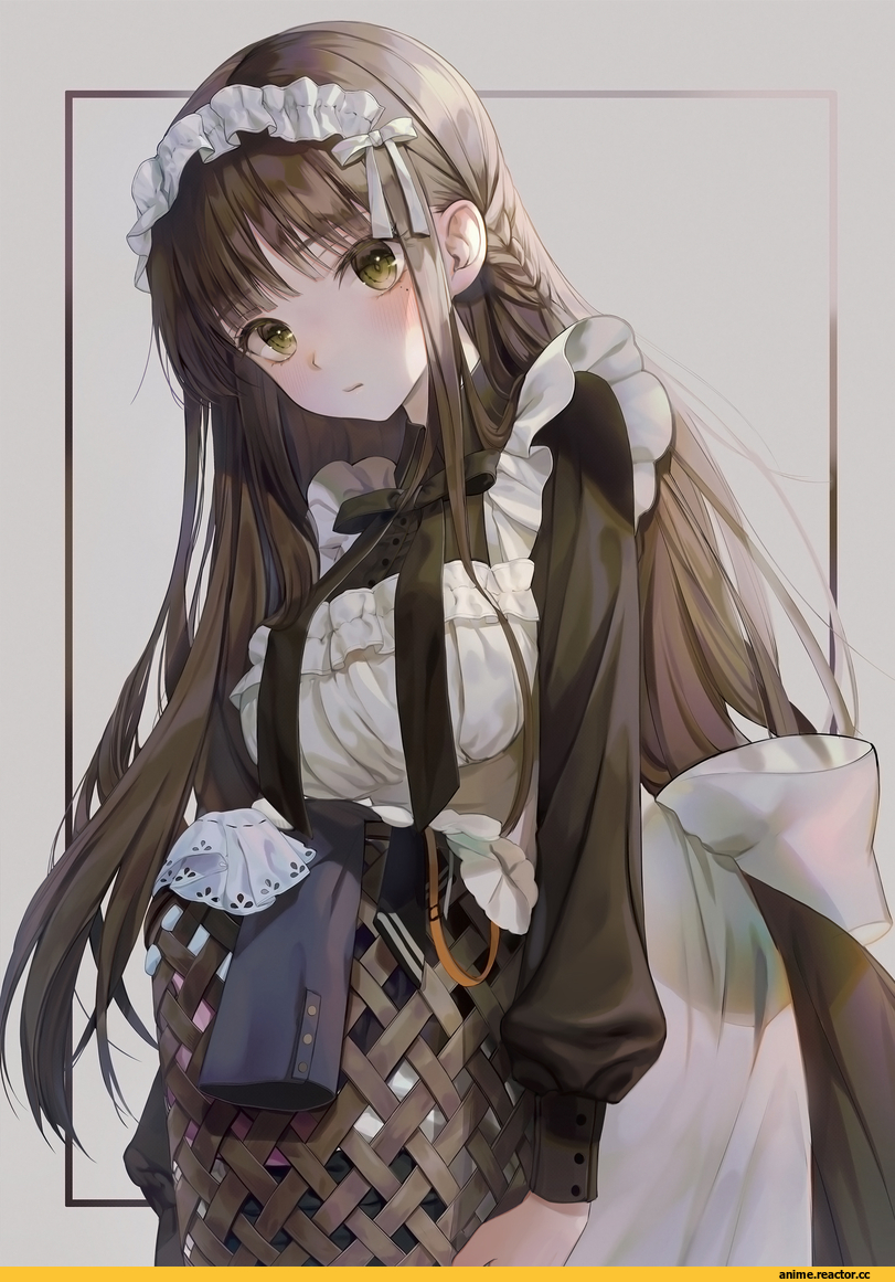 minncn, Anime Art, artist, AO, Maid, Anime