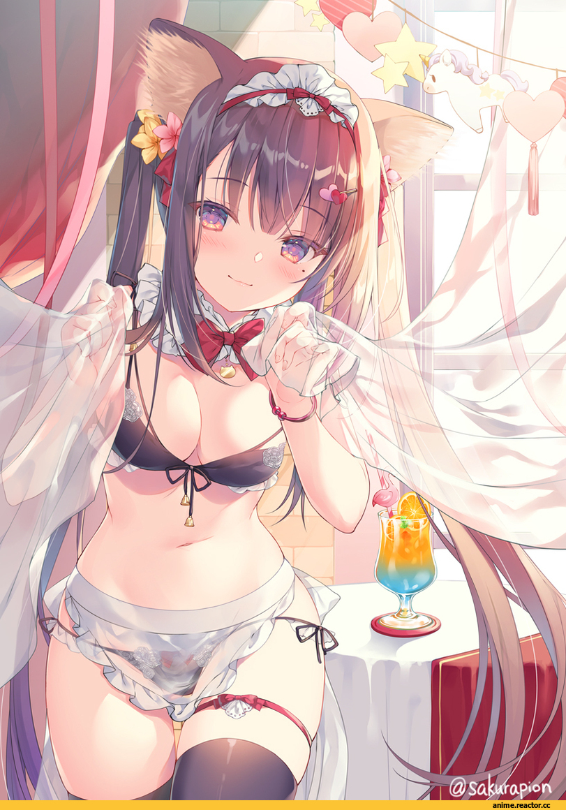 miwabe sakura, Anime Ero Swim, Anime Ero, Anime Ears, Maid, Anime