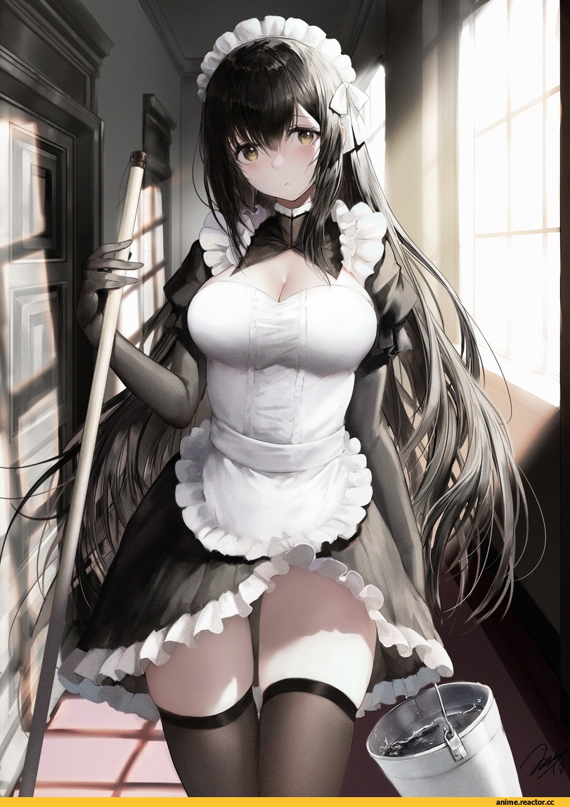 haori iori, artist, Oppai, Anime Ero, Maid, Anime