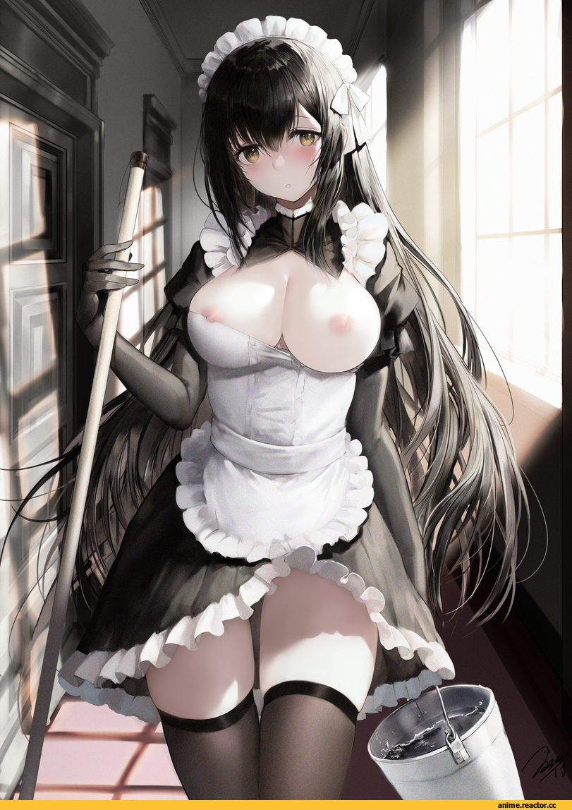 haori iori, artist, Oppai, Anime Ero, Maid, Anime