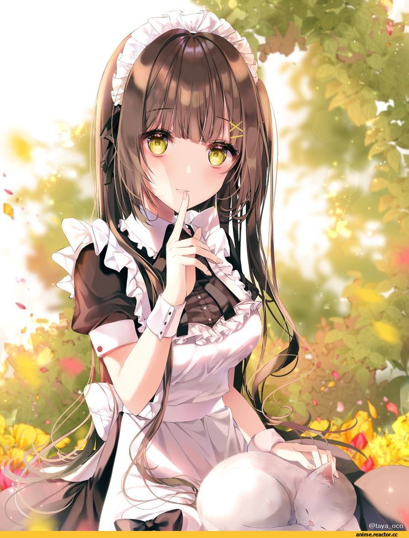 taya 5323203, Anime Art, artist, AO, Maid, Anime