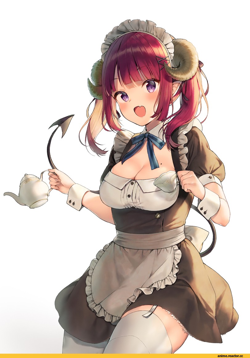 midorikawa you, Anime Art, artist, Maid, Monster Girl (Anime), Anime