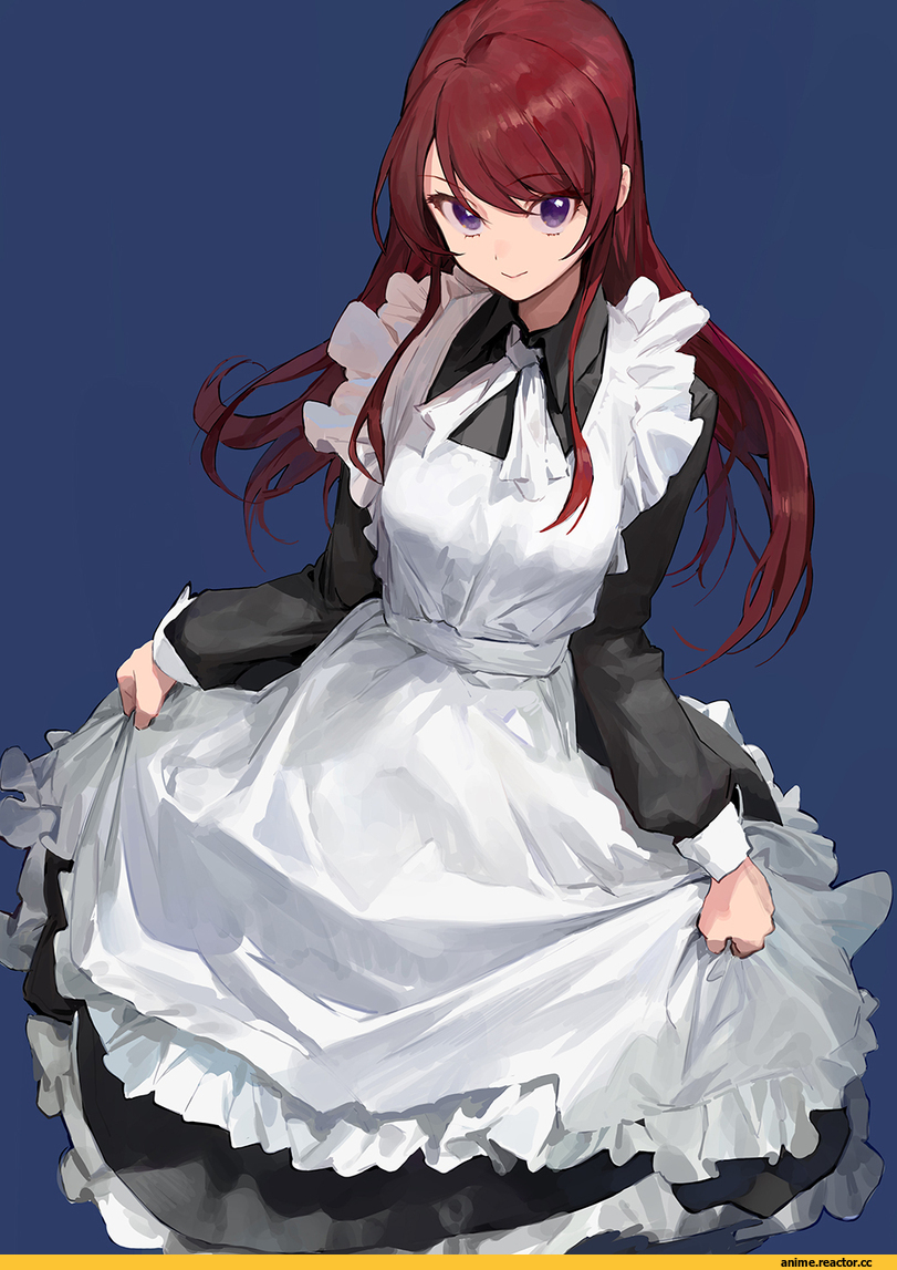 Mossi, Anime Art, artist, Maid, Anime