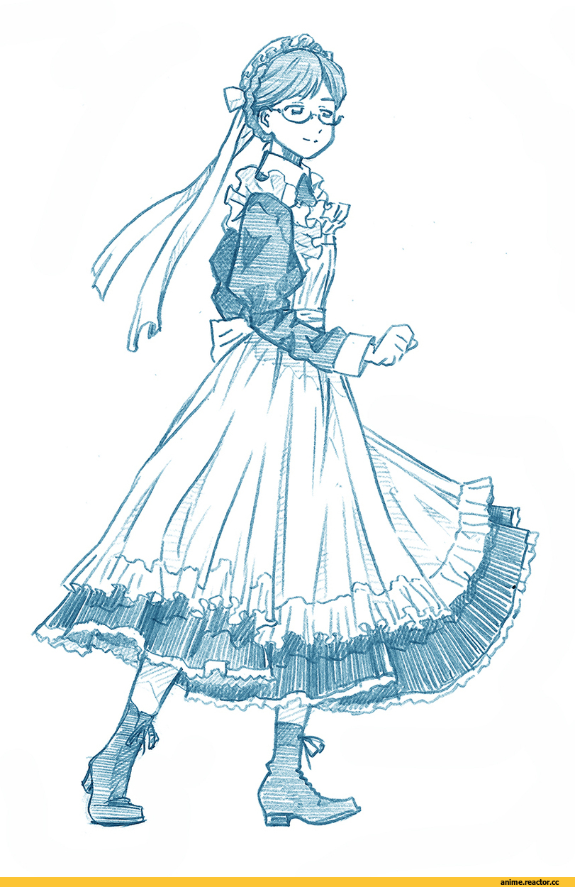 bbb (friskuser), Anime Art, artist, Maid, Anime