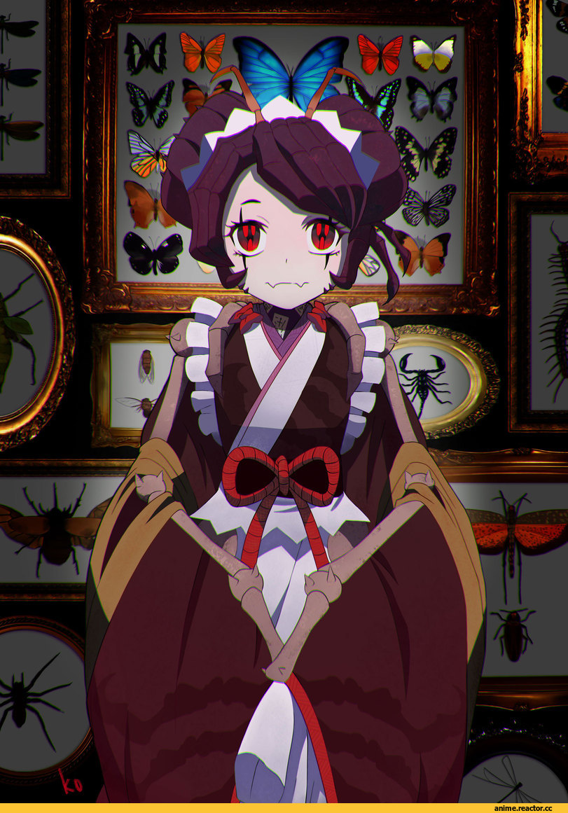 Entoma Vasilissa zeta, Pleiades (Overlord), Overlord (Anime), Koyomi, Maid, Monster Girl (Anime), Anime