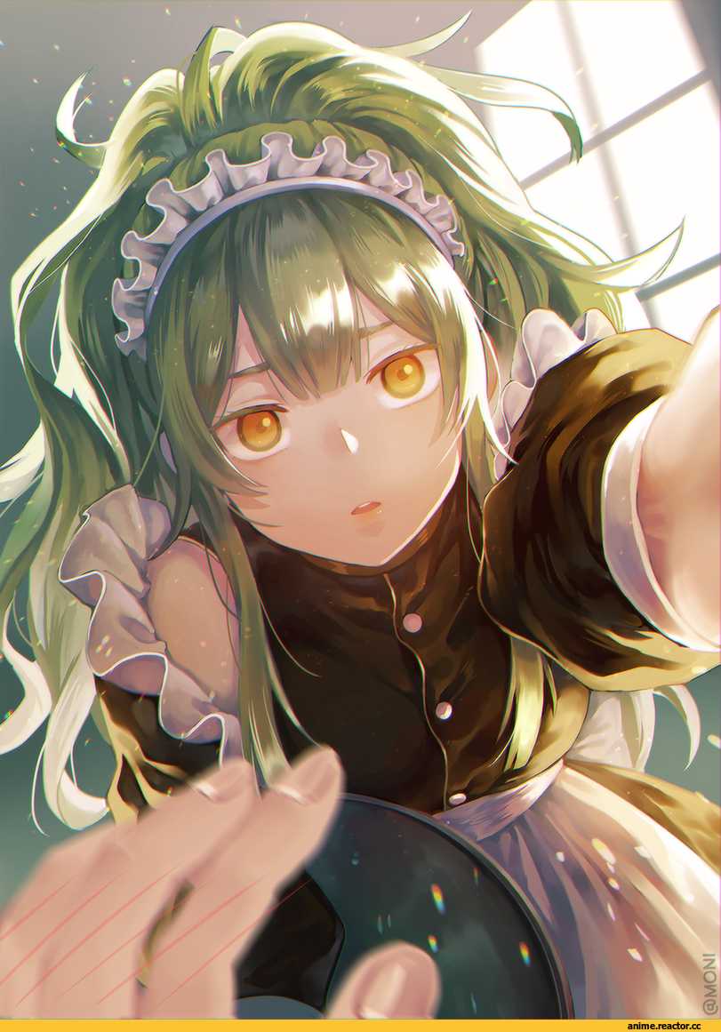 Girls Frontline, monicomic, M950A (Girls Frontline), Maid, Anime