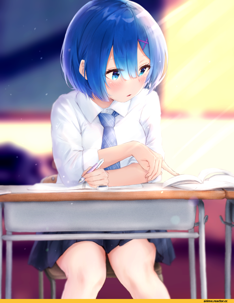 Rem (re zero), Re Zero Kara Hajimeru Isekai Seikatsu, haru (re ilust), Anime