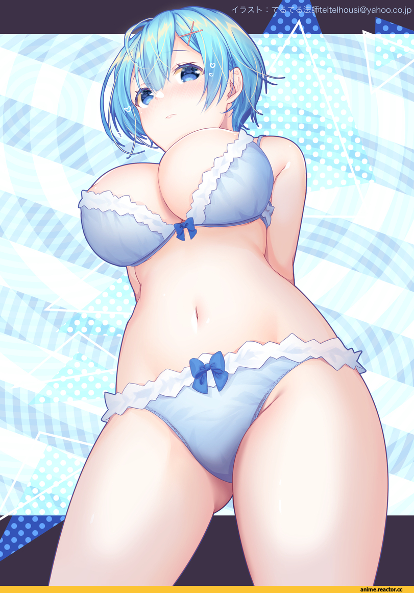 Rem (re zero), Re Zero Kara Hajimeru Isekai Seikatsu, Anime Ero Pantsu, Anime Ero, teltelhousi, Anime Ero Kyonyuu, Anime