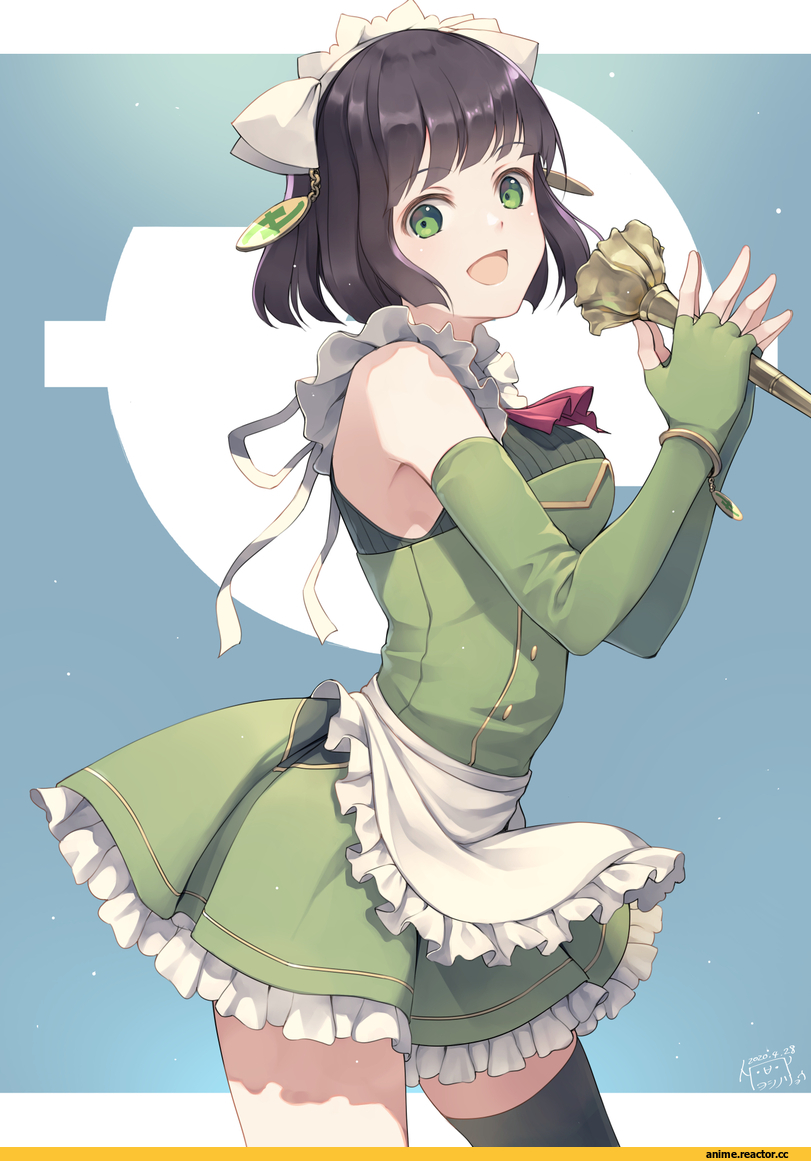 yoshino ryou, Anime Art, artist, kotonoha akane, Voiceroid, Kyomachi Seika, Maid, Anime