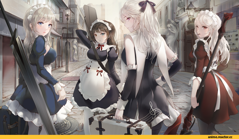 Choseon, Anime Art, artist, AO, Maid, Anime