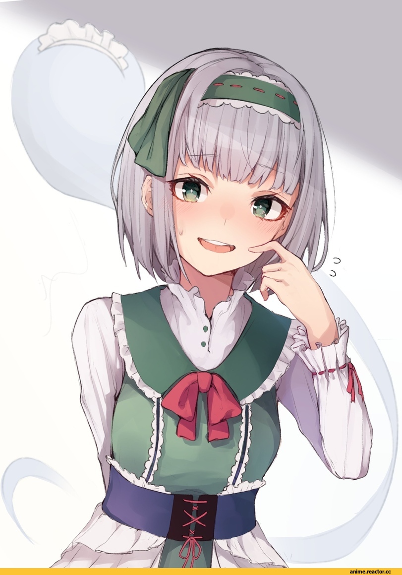 Touhou Project, Konpaku Youmu, teaspoon (teabreak otya), Maid, Anime