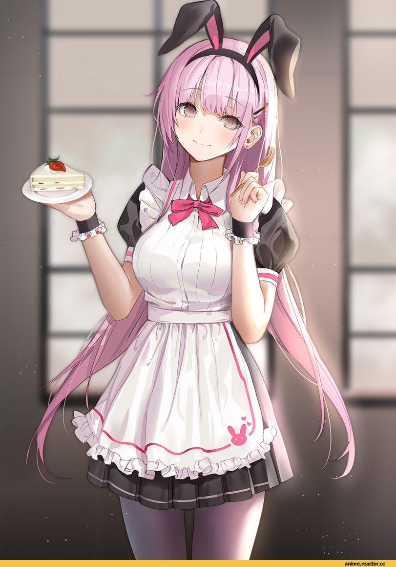 lloule, Anime Art, artist, AO, Maid, Usagimimi, Animal Ears, Anime
