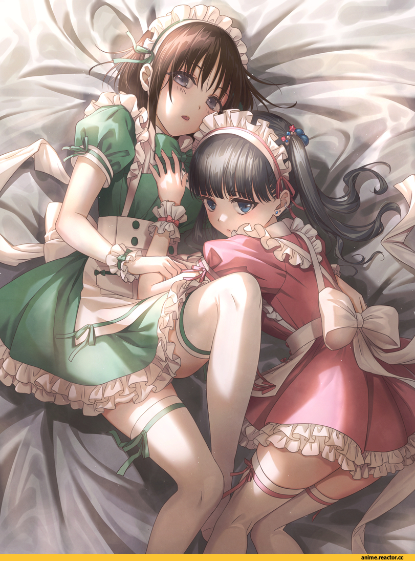 akabino, Anime Art, artist, AO, Maid, Anime