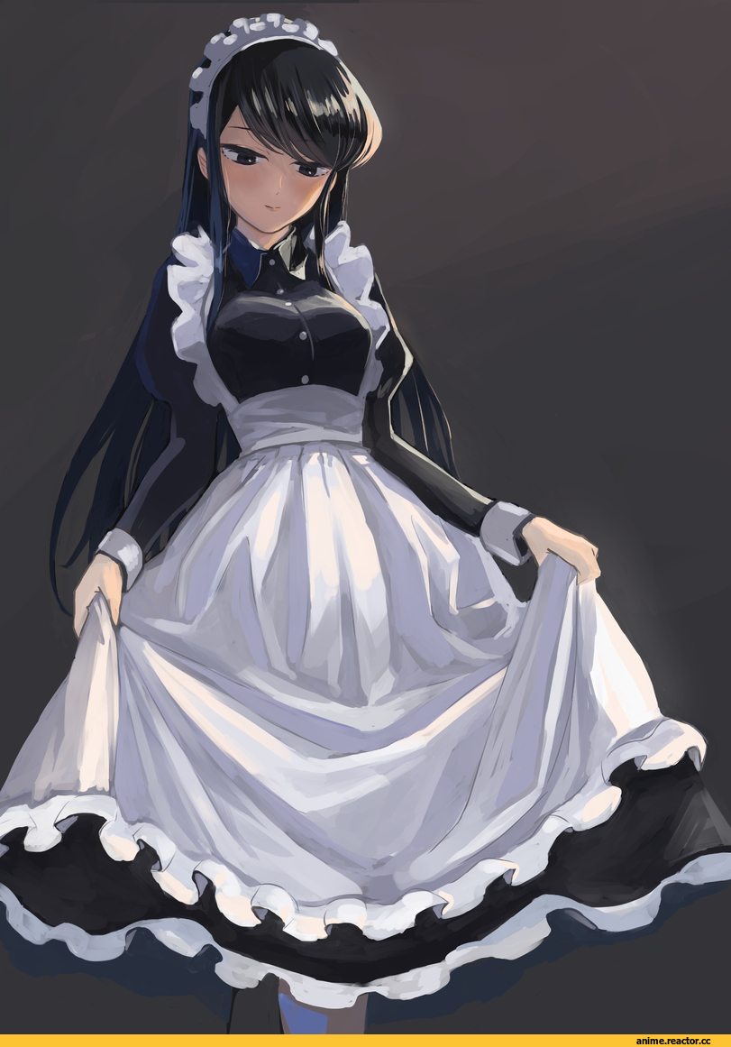 Maid, komi shouko, Komi-san wa Comyushou desu, Anime