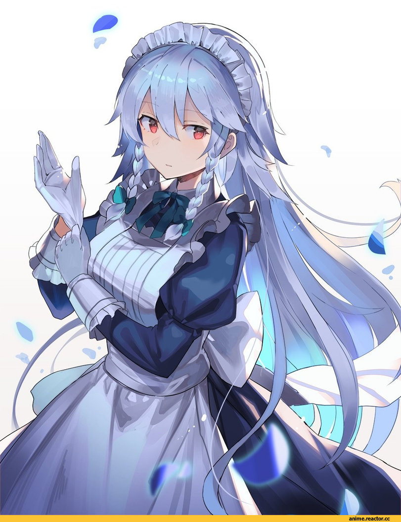 Touhou Project, Izayoi Sakuya, artist, rin falcon, Anime Art, Maid, Anime