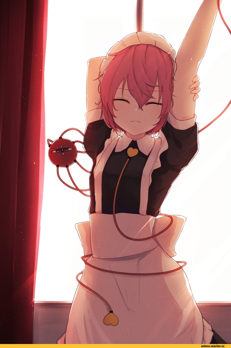 Touhou Project, Komeiji Satori, senzaicha kasukadoki, Maid, Anime