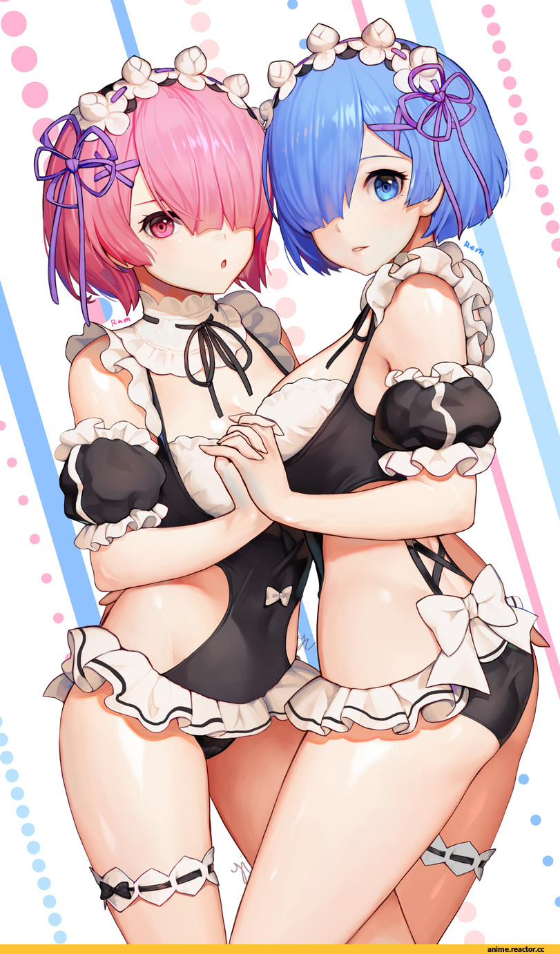 Rem (re zero), Re Zero Kara Hajimeru Isekai Seikatsu, Anime Ero Pantsu, Anime Ero, Anime Ero Oppai, suwakana, под катом еще одна, Anime