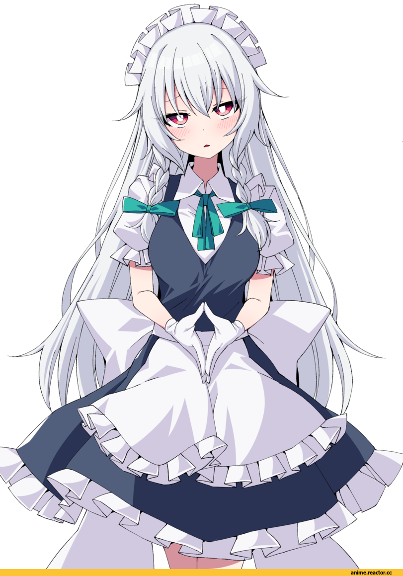 Touhou Project, Izayoi Sakuya, tsukimirin, Maid, Anime